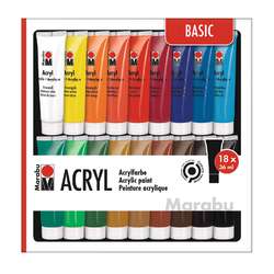 Marabu Acrylfarbe Basic Sets