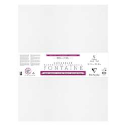 Clairefontaine Aquarellpapier FONTAINE Extra White feinkörnig