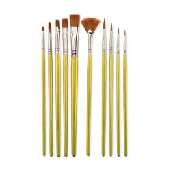 Royal & Langnickel® Brown Taklon Pinselset C, 10-teilig