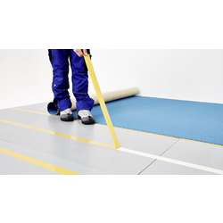 tesa® tesafix® 4964 Doppelseitiges Klebeband mit Gewebeträger, 50 m x 50 mm