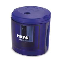 MILAN® Power-Sharp Elektrischer Anspitzer mit Behälter, Batteriebetrieb