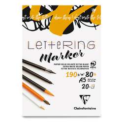 Clairefontaine® Lettering Marker Block, 190 g/qm