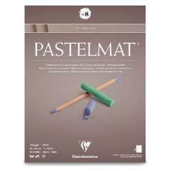 Clairefontaine PASTELMAT® Pastellblock N°8, braun