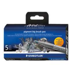 STAEDTLER pigment big brush pen im Set
