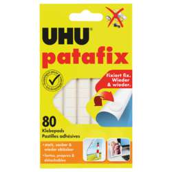UHU® patafix wieder ablösbare weiße Klebepads