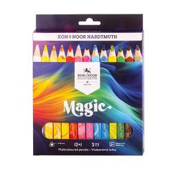 KOH-I-NOOR Farbstift Magic 3 in 1 Jumbo, Sets