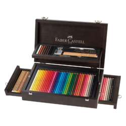 FABER-CASTELL Art & Graphic Collection Holzkoffer