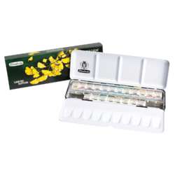 SCHMINCKE HORADAM® Aquarell-Metallkasten, Edition „Ginkgo”
