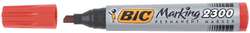 BIC® Marking™ 2300 Permanent Marker, Permanent Marker, Rot
