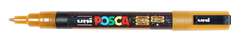 UNI POSCA Glitter-Marker PC-3ML, Glitter-Marker, Glitter-Orange