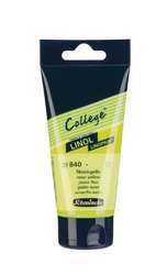SCHMINCKE College® Linol, 75-ml-Tube, Neongelb