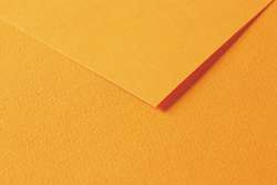 Clairefontaine TULIPE farbiges Bastelpapier, Bogenware, Bogenware, 50 cm x 65 cm, Hellorange