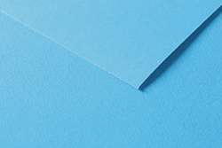 Clairefontaine TULIPE farbiges Bastelpapier, Bogenware, Bogenware, 50 cm x 65 cm, Türkisblau