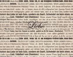 „Windhorse“ Himalaya Schmuckpapier, 50 cm x 70 cm, Zitate der Liebe