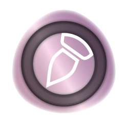 FABER-CASTELL Goldfaber Creative Marker Brush mit flexibler Pinselspitze, Pinselspitze, berry nice