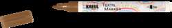 KREUL Textil Marker fine, Braun