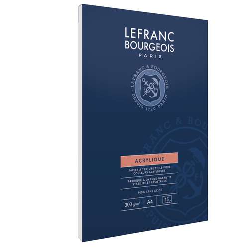 LEFRANC & BOURGEOIS Acrylpapier Block 