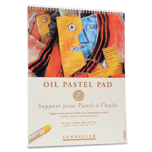 SENNELIER Oil Pastell Pad Ölpastellblock mit Spirale 