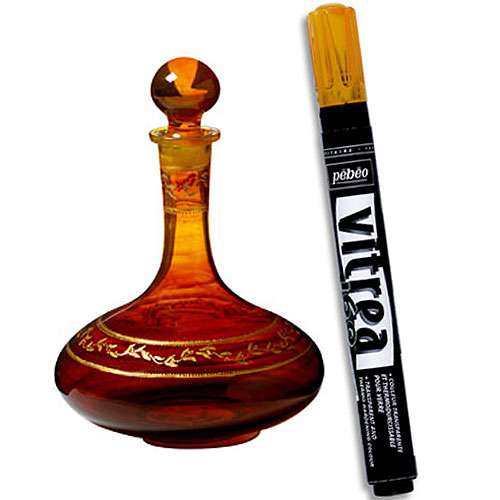 PEBEO Vitrea 160 Marker, glänzend Glasmalstifte 