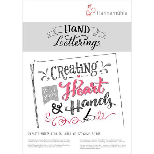 Hahnemühle Hand Lettering Block 