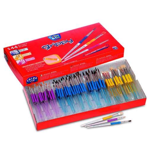 LEFRANC & BOURGEOIS Grippy-Pinsel im Set Kinder-Pinsel 