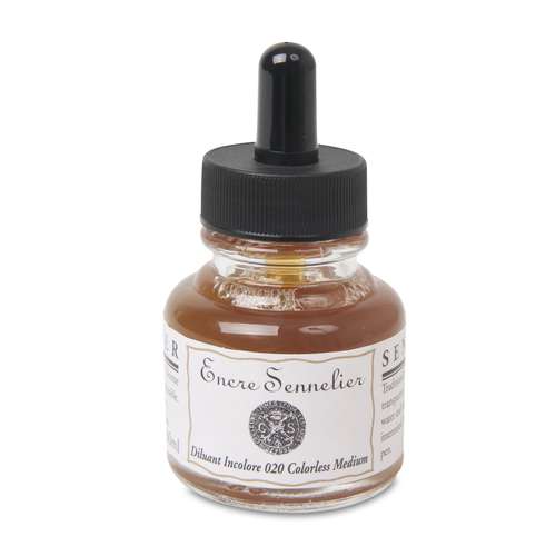 Sennelier Schellacktusche, 30 Ml – Farbe 449 Bistre, Für Künstlerische Techniken & Illustrationen