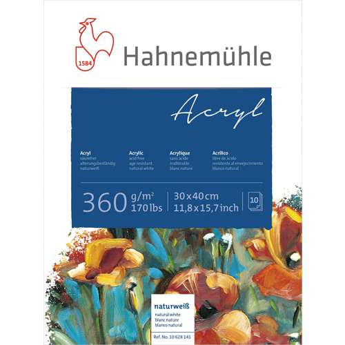 Hahnemühle Acrylmalblock 360 g/qm 