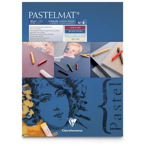 CLAIREFONTAINE PASTELMAT Pastellblock, Version 4 