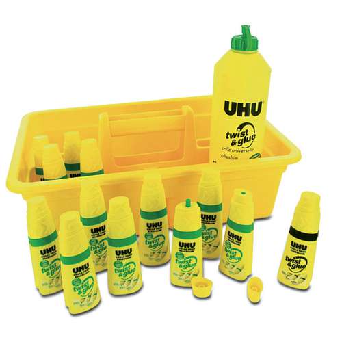 UHU® Twist & Glue Vielzweckkleber Schulset 