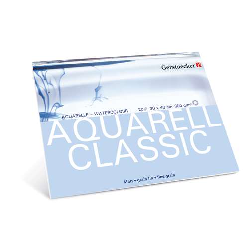 GERSTAECKER AQUARELL CLASSIC Aquarellblock 
