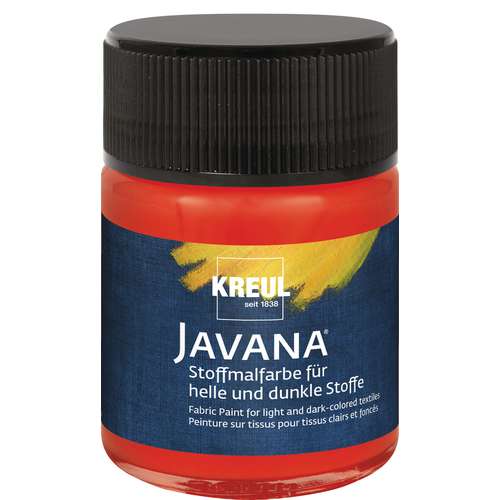 KREUL Javana Stoffmalfarbe für helle und dunkle Stoffe 