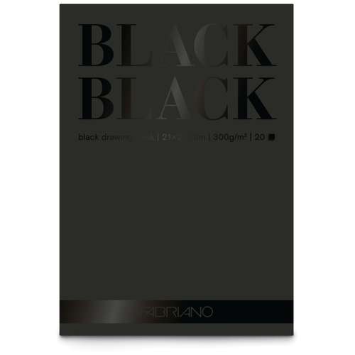 FABRIANO® Black Black Block 