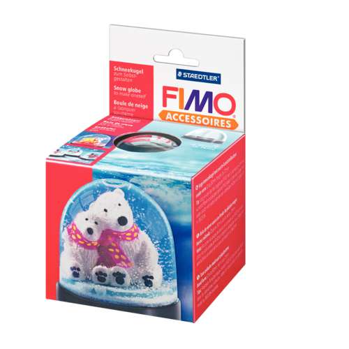 FIMO® Accessoires Schneekugel, rund 