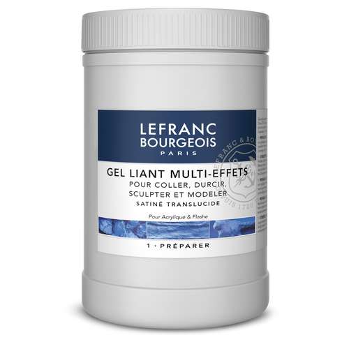 LEFRANC & BOURGEOIS Multi-Effekt Binder Gel, seidenmatt und  transluzent 