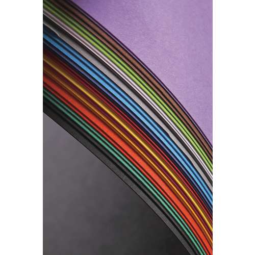 Clairefontaine MAYA farbiges Bastelpapier, 28er-Sortiment Pastell-Farbtöne 