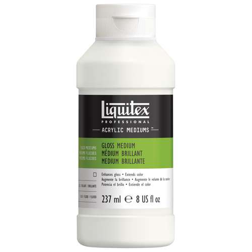 LIQUITEX® Glanz Medium und Firnis Acryl-Malmittel 