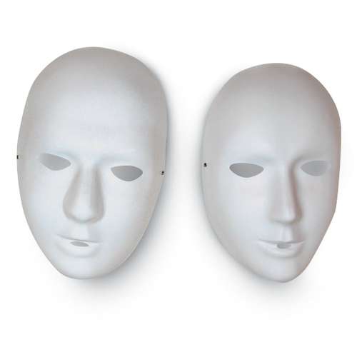 Kunststoff-Maske "Gesicht" 