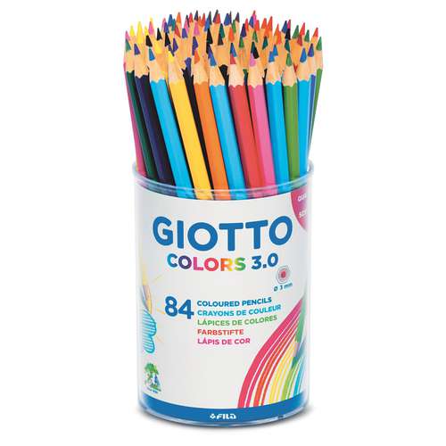 GIOTTO Colors 3.0 Set mit 84 Farbstiften 
