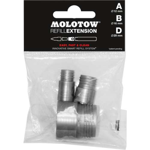MOLOTOW™ REFILL TRYOUT PACK, SERIES A/B/D 