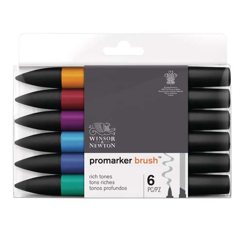 WINSOR & NEWTON ProMarker brush™ 6er Sets 