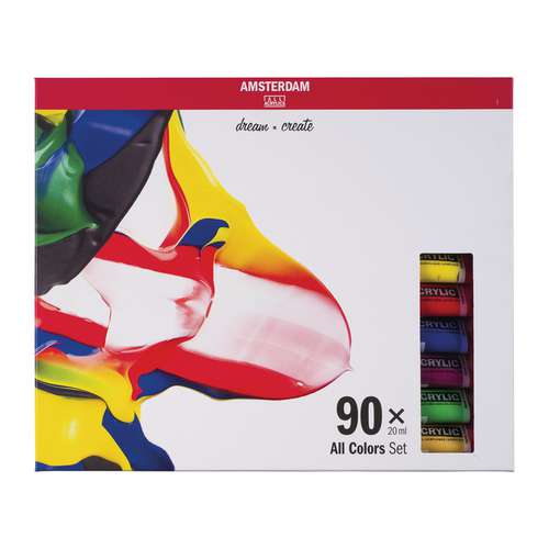 TALENS AMSTERDAM Acrylfarbe "Standard Series" Komplett-Set 