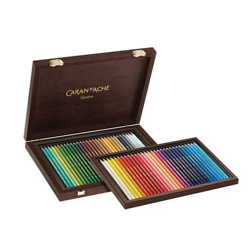 CARAN D'ACHE SUPRACOLOR® Soft Aquarelle, Koffer mit 60 Stiften 