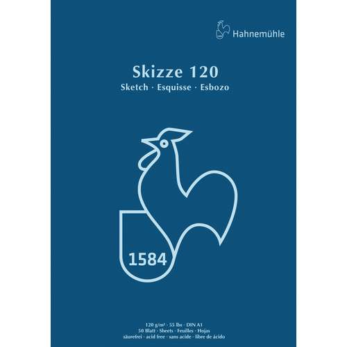 Hahnemühle Skizzenblock, 120 g/qm 