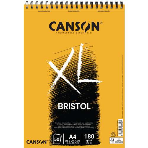 CANSON® XL® Bristol Spiralblock 
