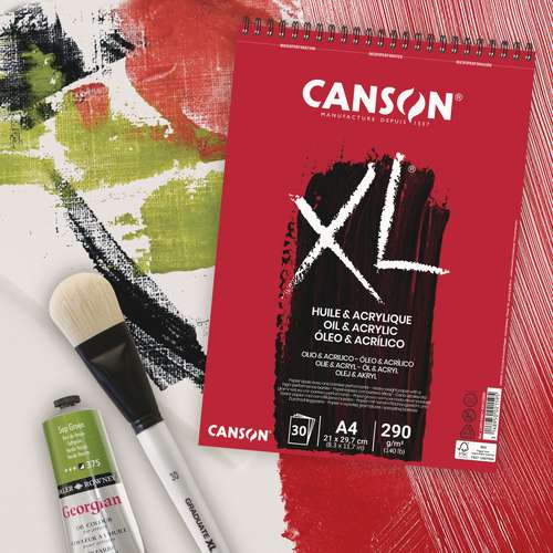 CANSON® XL® Huile & Acrylique Spirallock 