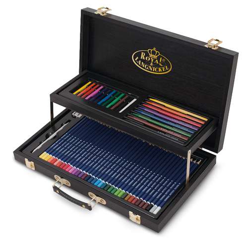Marvel Spiderman Zeichenkoffer – 26-teilig Mit Filzstiften, Buntstiften, Aquarellfarben & Pinsel, Geschenk