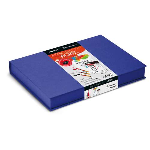 Clairefontaine & MOLOTOW™ Competence Acryl-Set 3, Box 