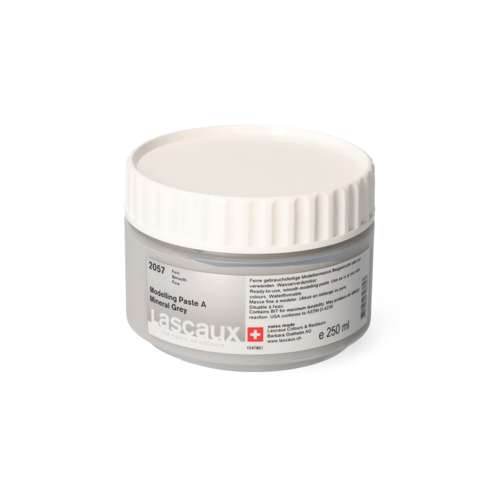Lascaux Modelling Paste A - Mineral Grey Modellierpaste 