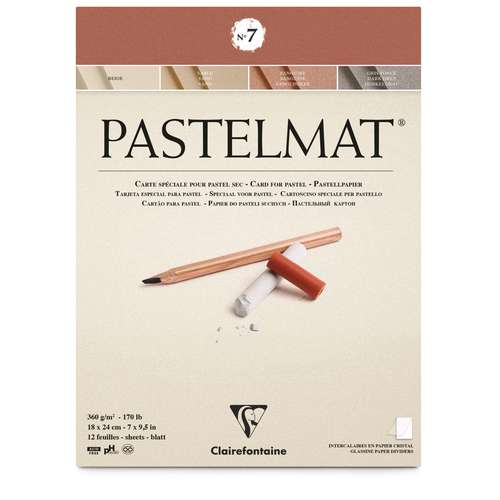 Clairefontaine PASTELMAT® Pastellblock N° 7 