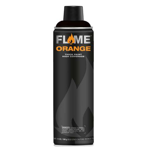 MOLOTOW™ FLAME™ ORANGE 500 ML THICK BLACK 